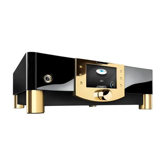 MBL N51 Integrated Amplifier Piano Black Gold