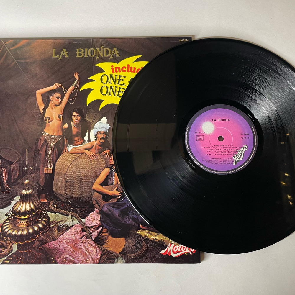 Винтажная виниловая пластинка LP La Bionda (Франция 1978)
