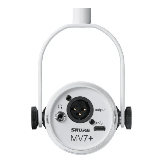 Shure MV7+ White