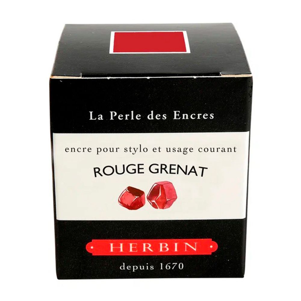 Чернила во флаконе Herbin 30 мл Rouge grenat Гранатовые (13029T) 2