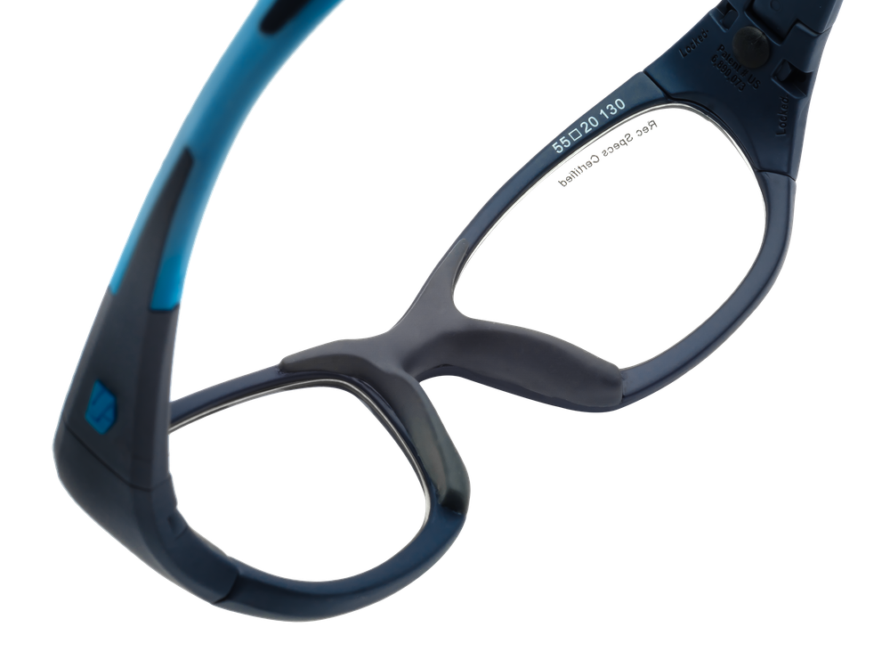 Спортивные очки с диоптриями Rec Specs / Replay XL / Matte Navy Cyan