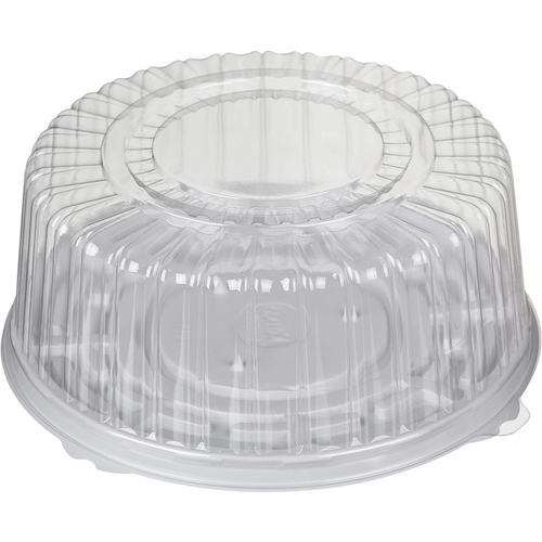 Тортница Комус круглая Т-235/2К ЭКОНОМ + Т-235/2ДШ БЕЛАЯ ЭКОНОМ, (1 кг) 100шт/кор, (Комплект)