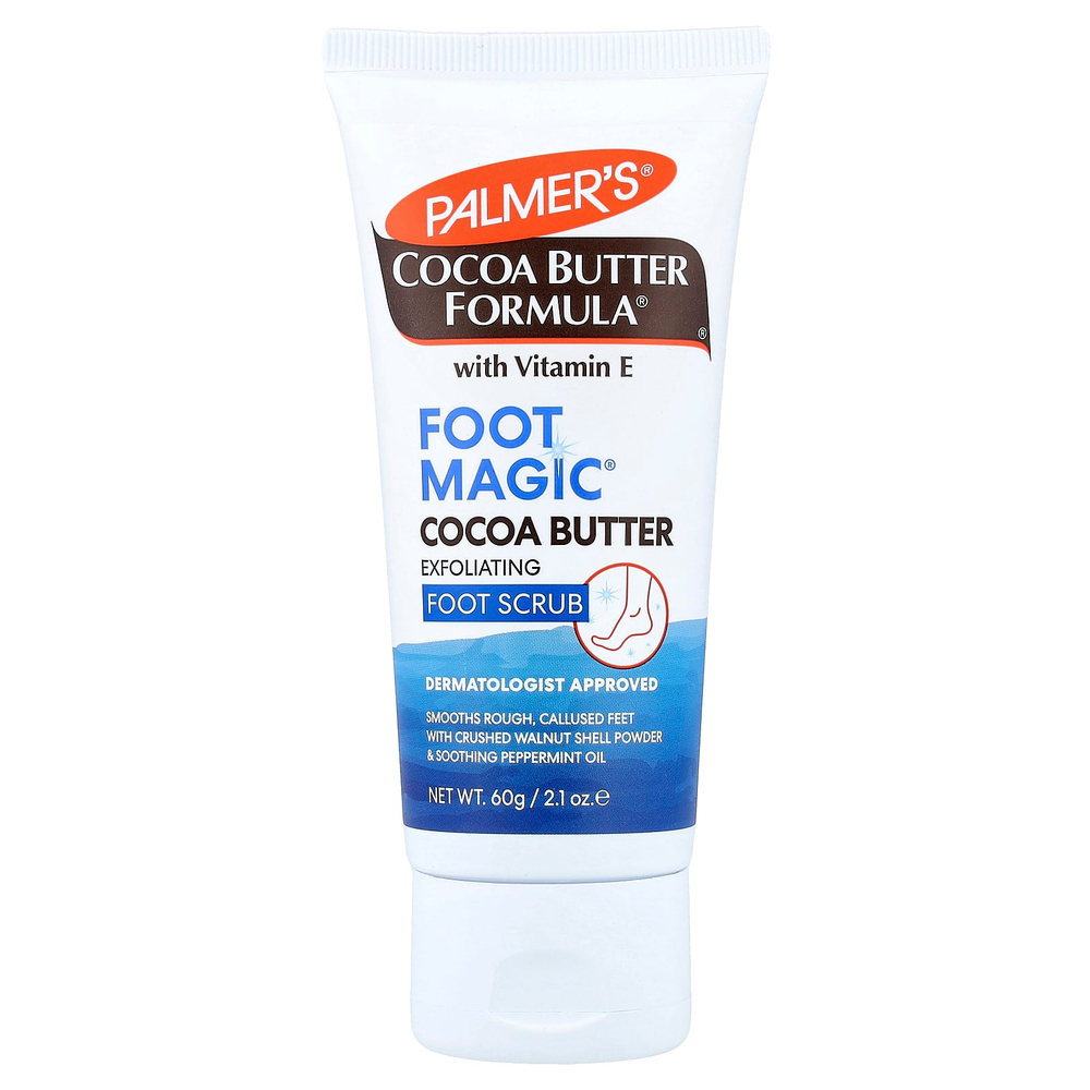 Palmer's, Coconut Butter Formula® с витамином E, скраб для ног, волшебный скраб для ног, 60 г (2,1 унции)
