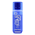3.0 USB флеш накопитель Smartbuy 128GB Glossy Dark Blue (SB128GBGS-DB)