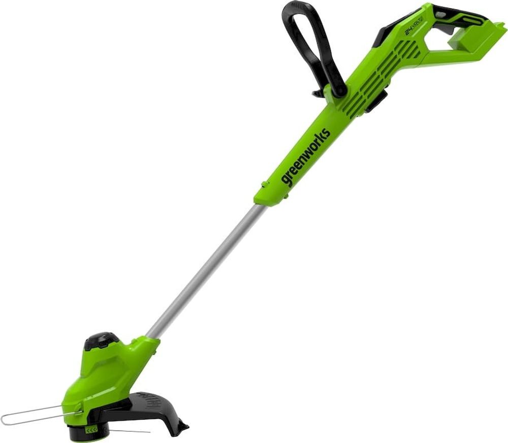 Аккумуляторный триммер Greenworks G24LT28, 24v, (2107107), 28 см, без АКБ и ЗУ
