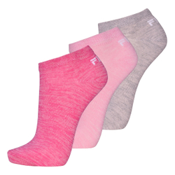 Теннисные носки Fila Invisible Plain Socks 3P - разноцветный