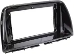 Магнитола для Mazda CX-5 2011-2017 (ШГУ монохром) - Teyes CC3-2K-360 монитор 9.5" 2K QLED на Android 10, Быстрая, CarPlay, 4G SIM-слот, 4 камеры в комплекте