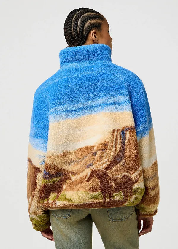 Толстовка женская WRANGLER TRANSITIONAL FLEECE
