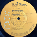 Rick Springfield ‎– Success Hasn't Spoiled Me Yet (Япония 1982г.)