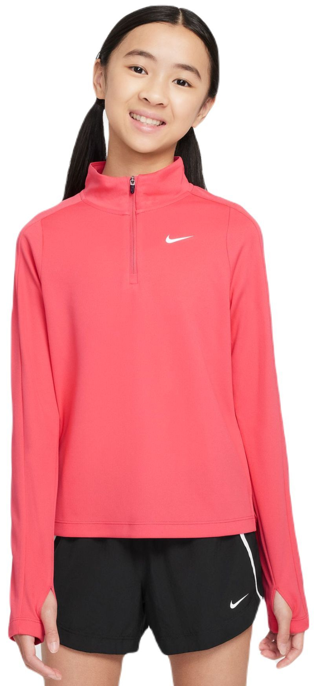 Футболка для девочки теннисная Nike Kids Dri-Fit - Розовый