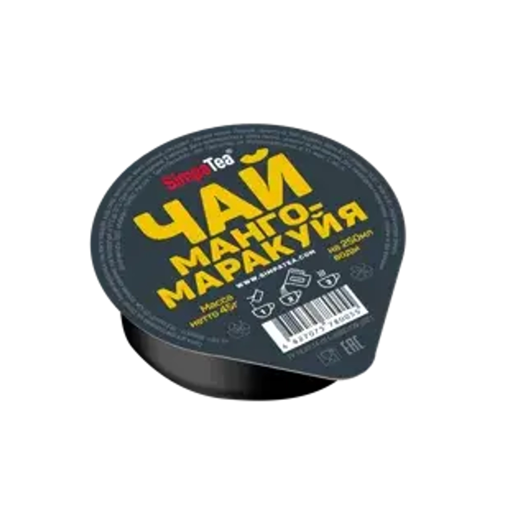 Манго-маракуйя чай концентрат 60 гр 36шт/кор