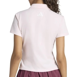 Женское теннисное поло Adidas Tennis Climacool - distilled pink