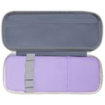 Пенал мягкий прямоугольный 2 отделения 220х80х50 Berlingo Pastel lilac, ткань
