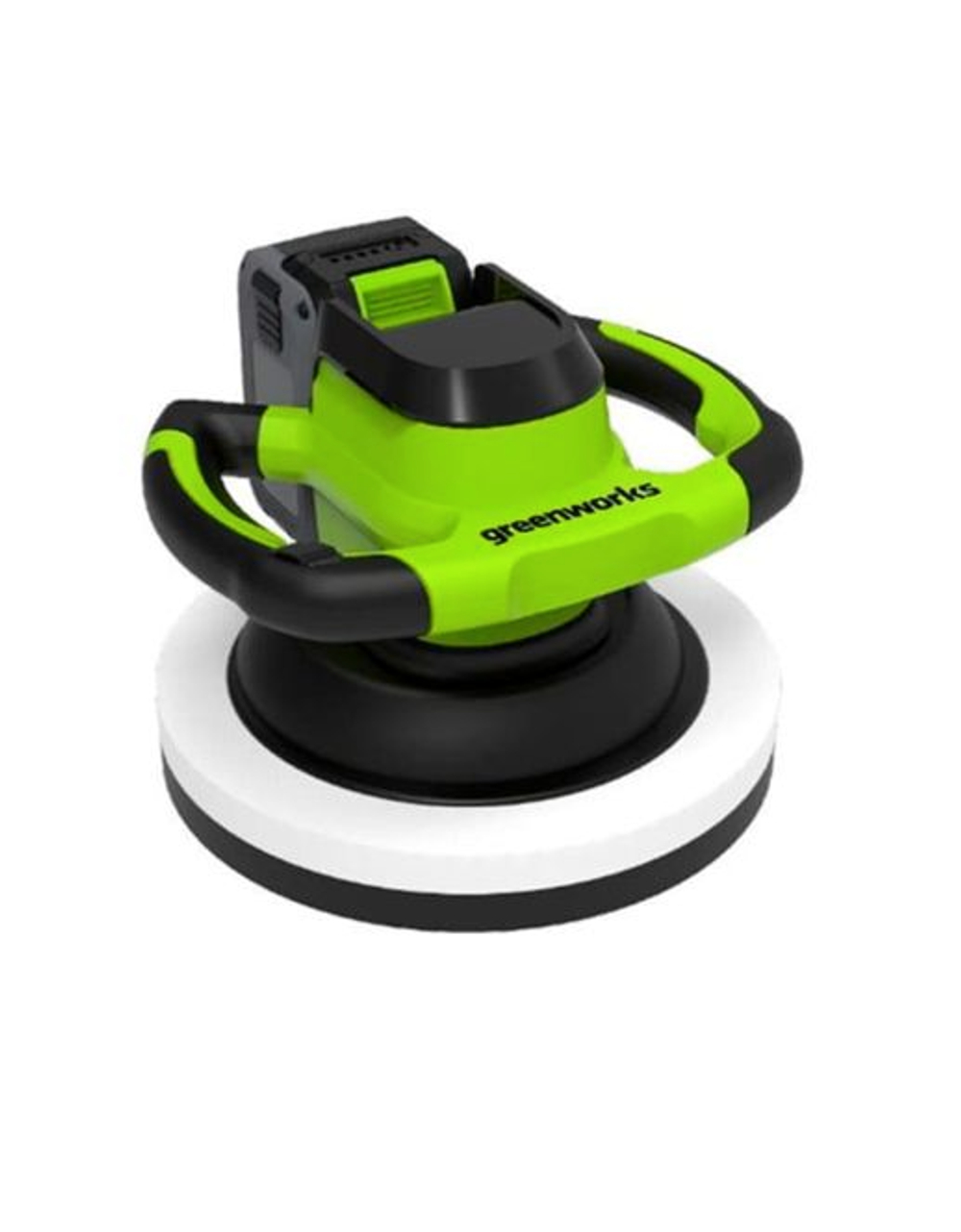 Полировальная машина акк. Greenworks G24BU10, 24V, 254 мм, 2800 об/мин, ампл.11,5 мм, без АКБ и ЗУ 3502107