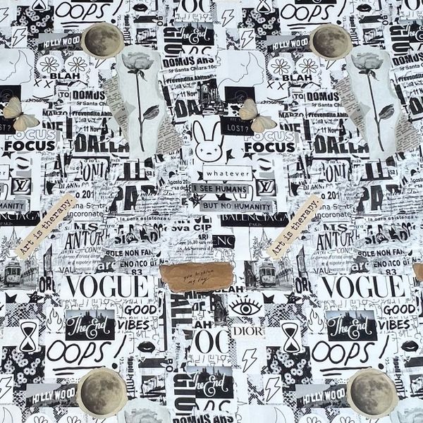 ГАЗЕТА VOGUE, 100% хлопок 1