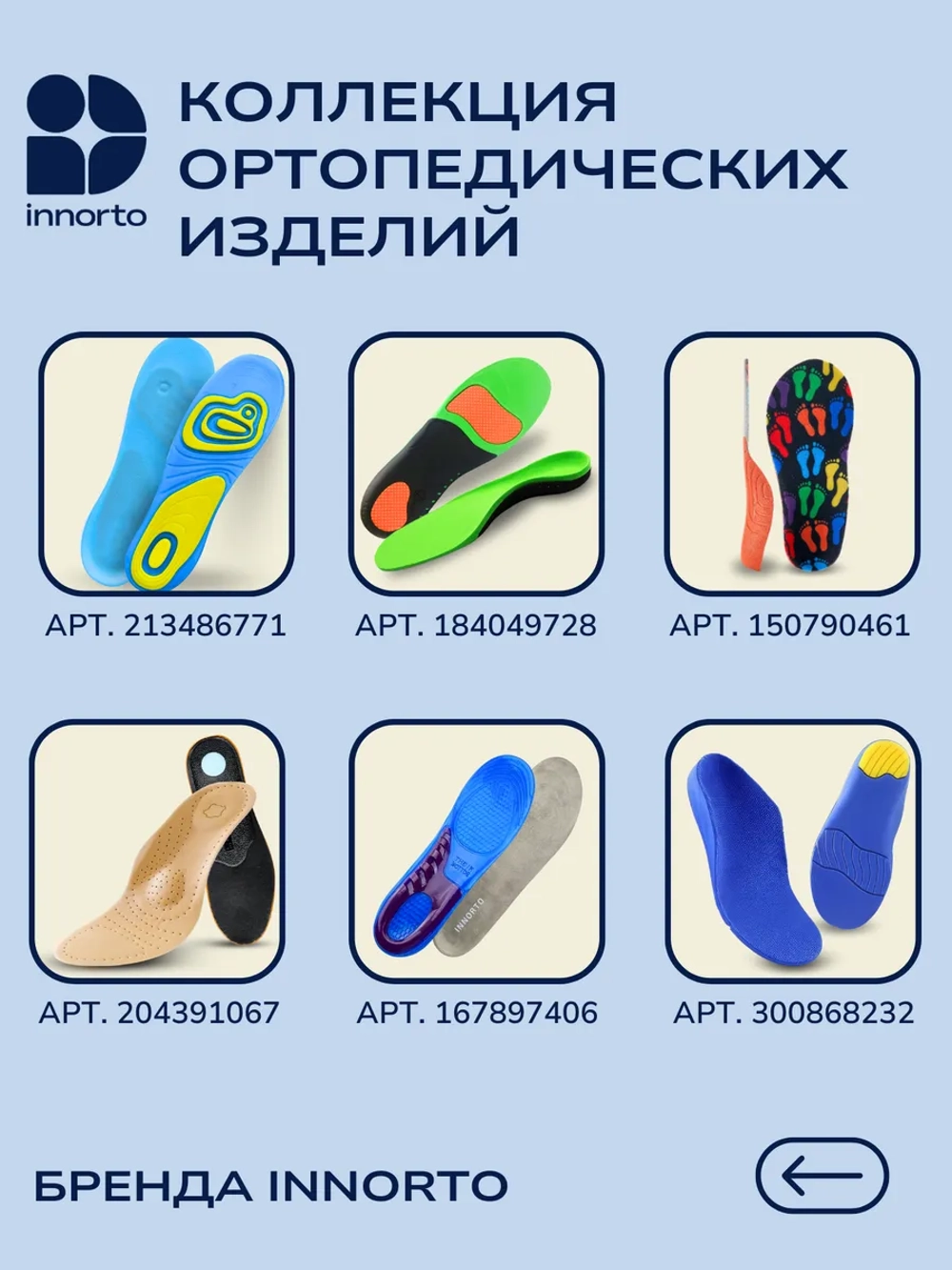 Ортопедические стельки для детей