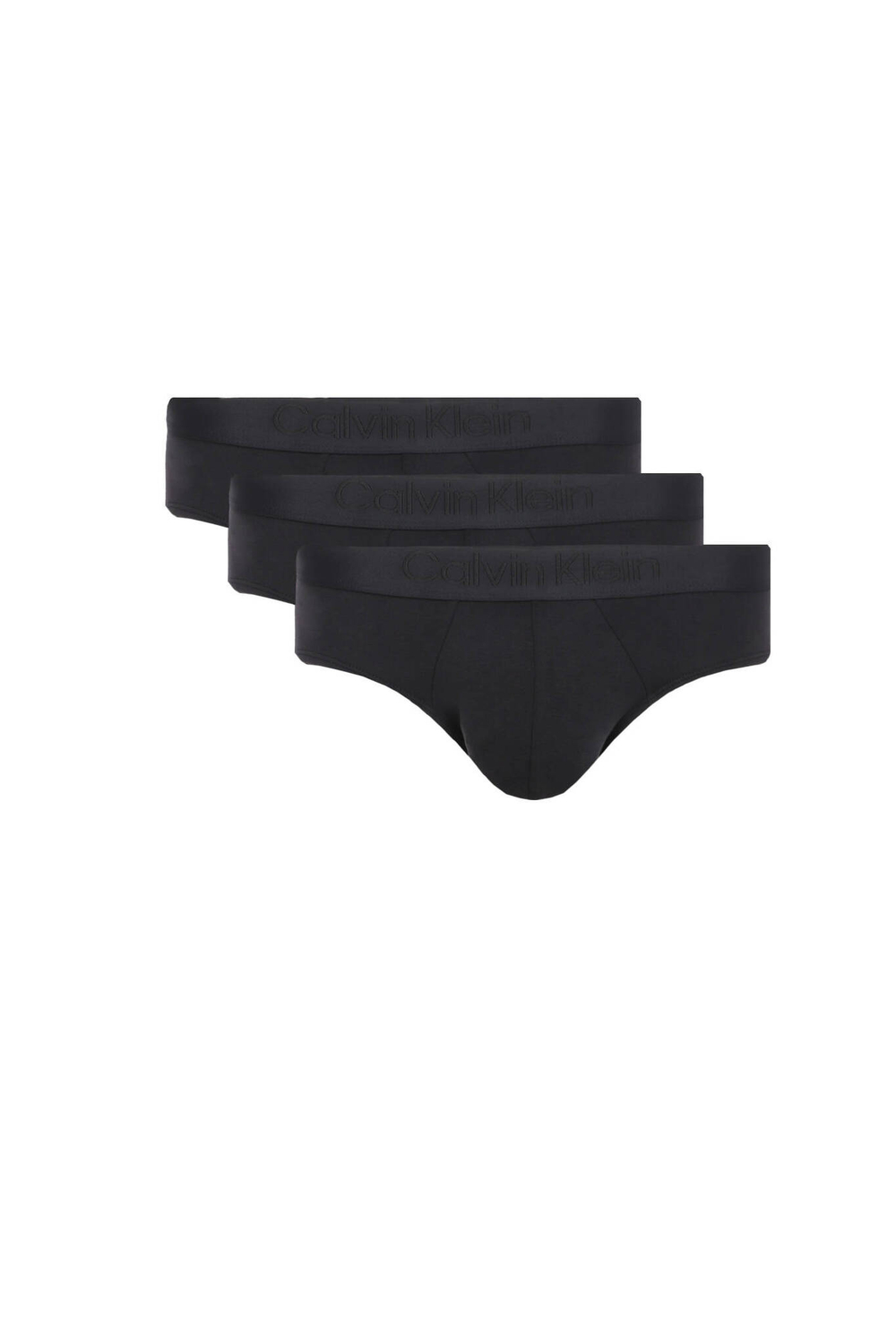Брифы 3 пары Calvin Klein Underwear - черный(000NB3650A)