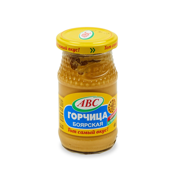Горчица Боярская 160гр ст/б АВС