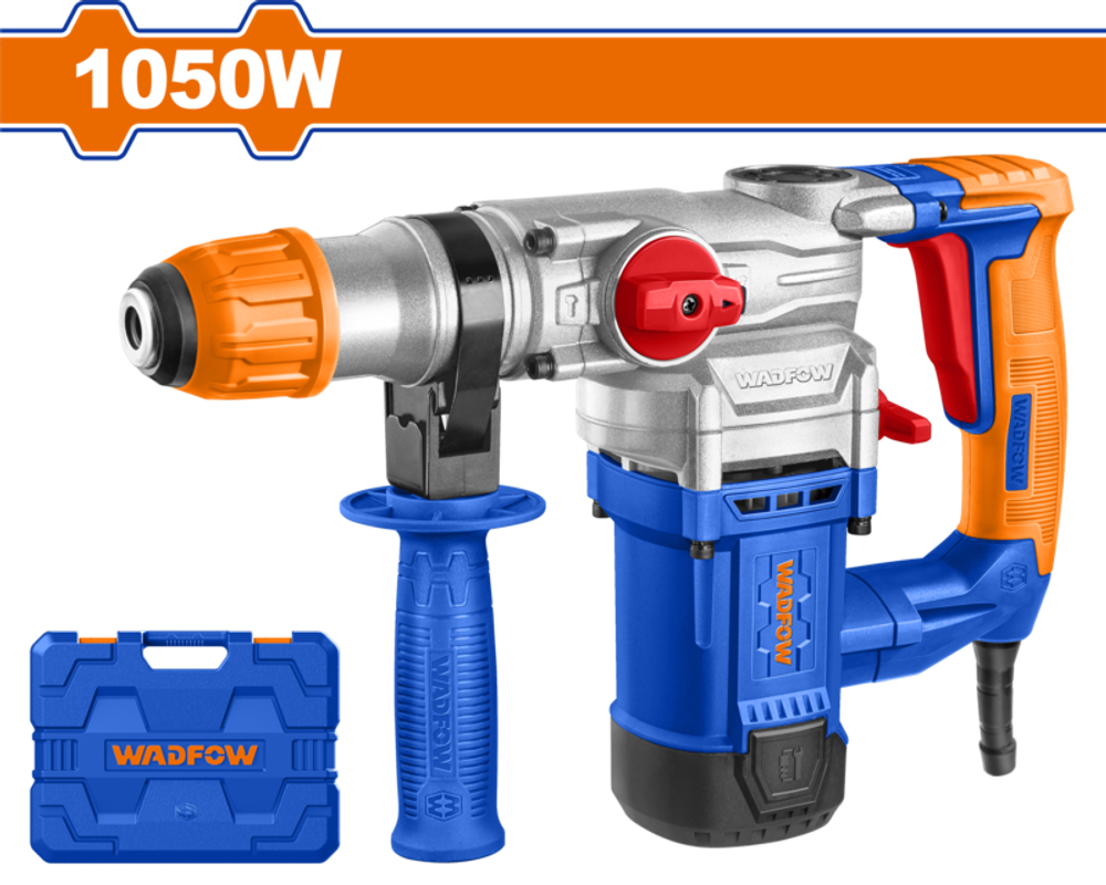 Перфоратор SDS-plus 1050 Вт, 4.5 Дж (2) WADFOW WRH2D26
