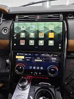Магнитола для + сенсорная LCD панель климата для Land Rover Discovery 5 2017-2022 (взамен 10" экрана без кнопки OPEN) - RDL-1755-medium монитор 13.3" на Android 13, Быстрая, CarPlay, 4G SIM-слот