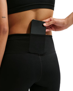Женские леггинсы Nike Dri-Fit One High-Waisted Capri - black/white