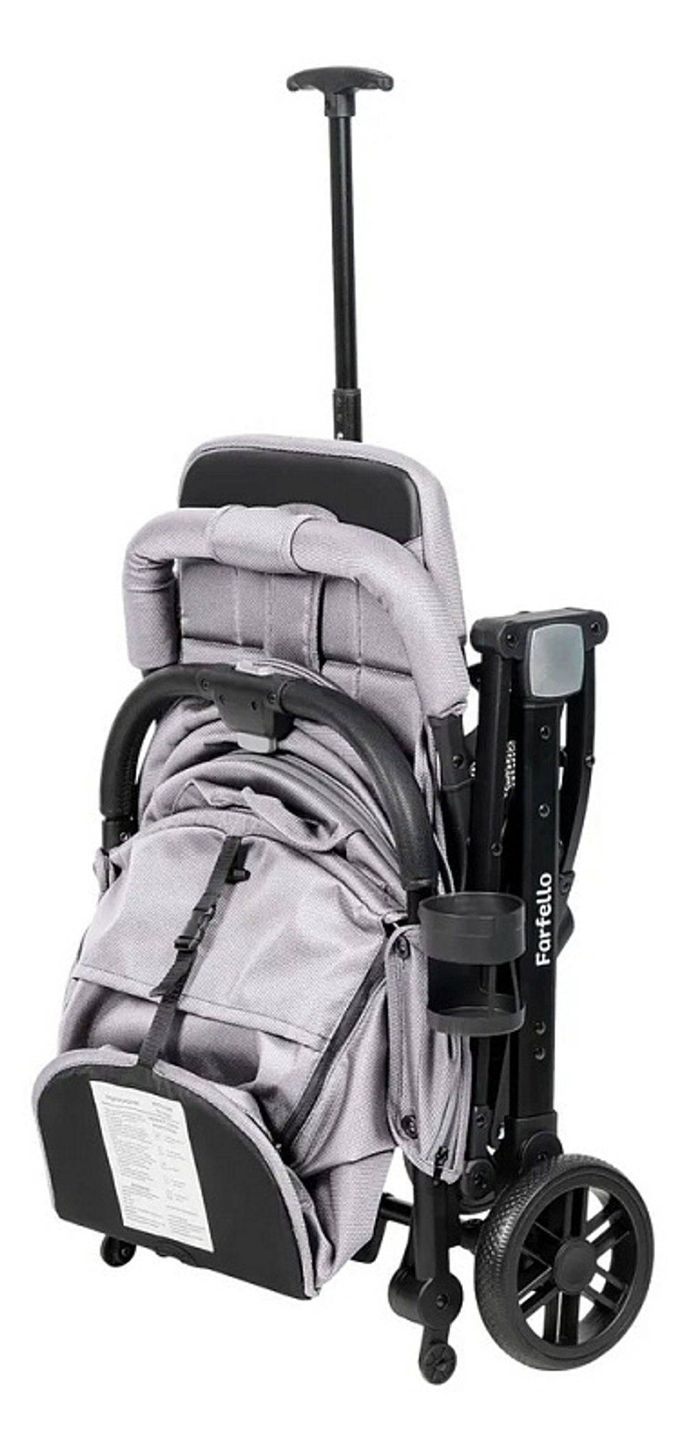 Kоляска детская прогулочная Farfello Comfy Go Comfort 2025 (Grey/Серый CG-015)