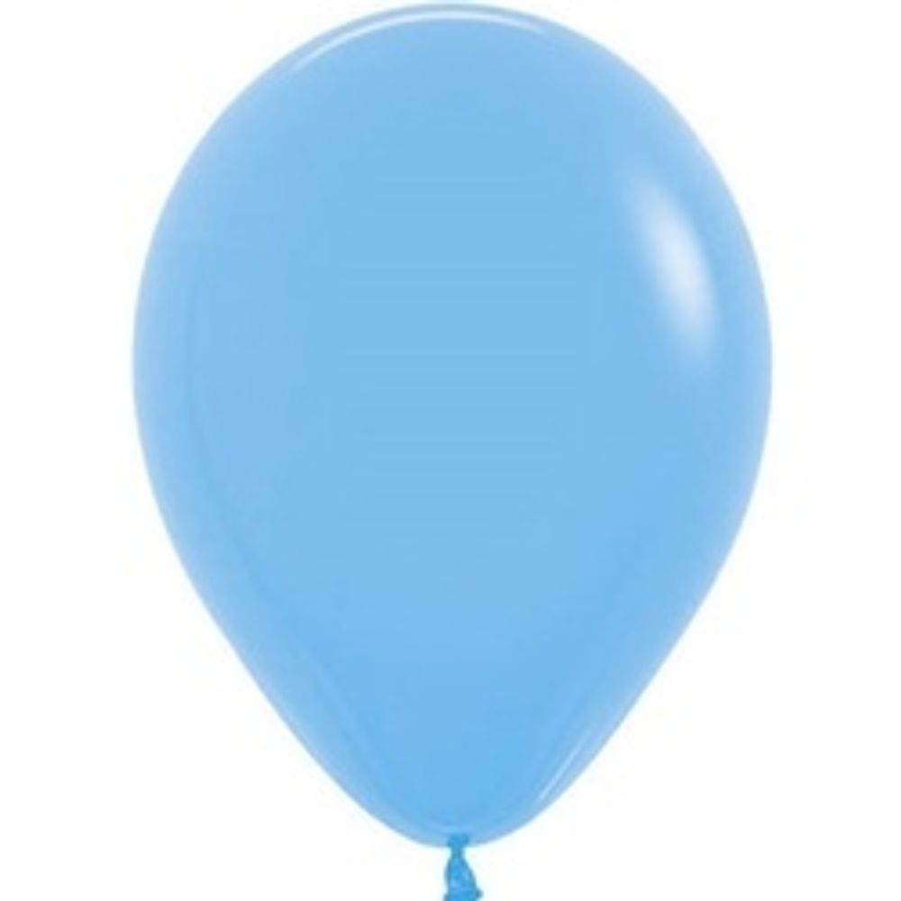 Шар (12"/30 см) Голубой (040), пастель 12 шт.