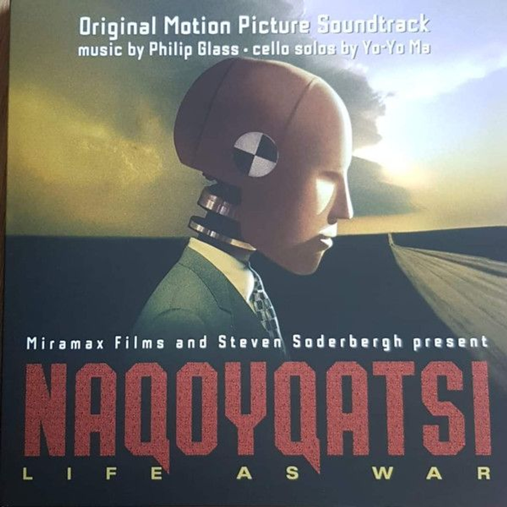 Philip Glass, Yo-Yo Ma — Naqoyqatsi: Life As War (LP)