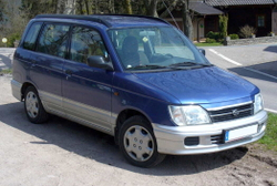 Порог Daihatsu Gran Move, Pyzar 1996-2002 (1мм)