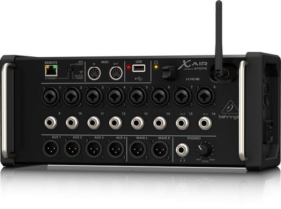 Behringer XR16 цифровой рэковый микшерный пульт