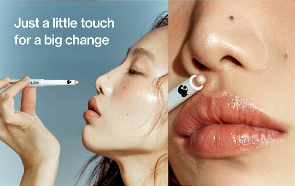 UNLEASHIA Pretty Easy Glitter Stick - Веганские тени для век в карандаше