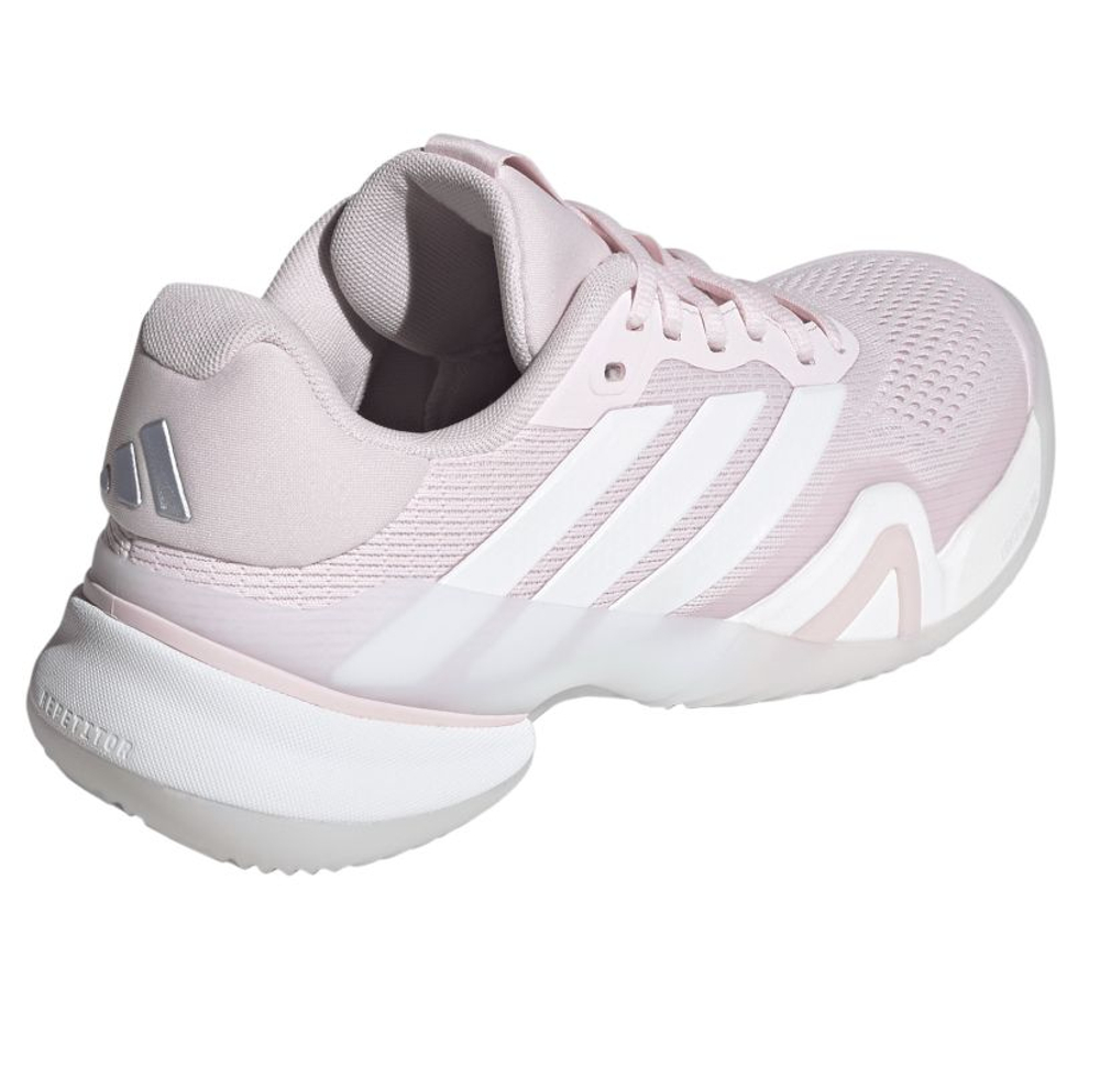 Женские теннисные кроссовки Adidas Barricade 14 W Clay - distilled pink/cloud white/cloud white