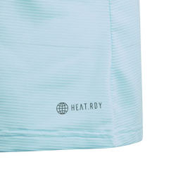 Футболка для девочки теннисная Adidas G Q2 Tank Heat Ready - pulse aqua/black