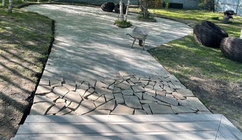 Песчаник галтованный Ручейник Хаки /м3 Песчаник галтованный Ручейник Хаки /м3