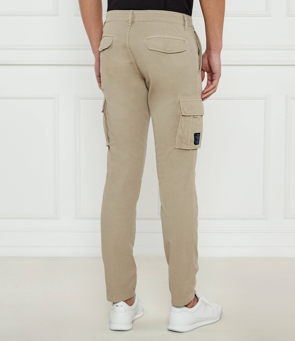 Брюки карго Aeronautica Militare - бежевый(PA1329CT2443)