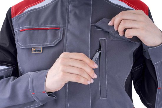 Куртка «Турбо SAFETY» женская летняя серая