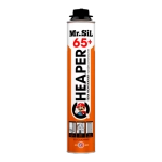 Mr.Sil Cheaper 65+ Пена монтажная профессиональная всесезонная 750мл (12шт/кор)