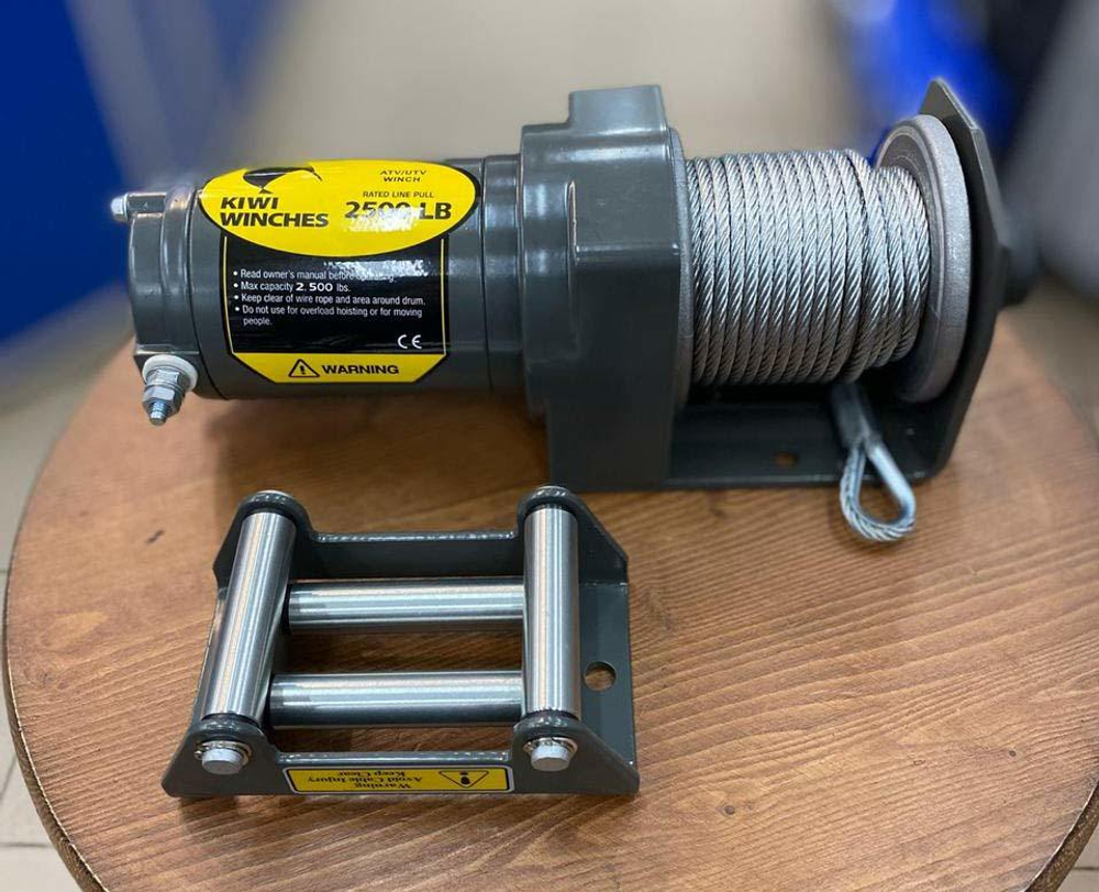 Элекрическая лебедка KIWI WINCHES 2500, стальной трос