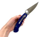Нож складной Боец 4, D2, G10, Blue, S-4