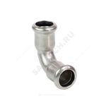 Отвод сталь нерж AISI 316L 90гр Дн 18 Ру16 пресс Inoxpres RM 181018900C