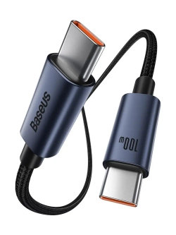 Провод зарядки USB-C Базеус 100W для Huawei, Macbook