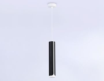 Подвесной светильник со сменной лампой 1*GU10 TN51611 BK/WH чёрный/белый Techno family Ambrella
