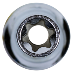 Головка торцевая глубокая TORX Е-стандарт 1/2", E12 KING TONY 427512M