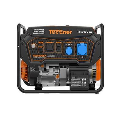 Генератор гибридный газ/бензин TecEner TE6000GEX