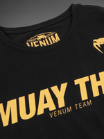 Футболка Venum Muay Thai VT Black/Gold