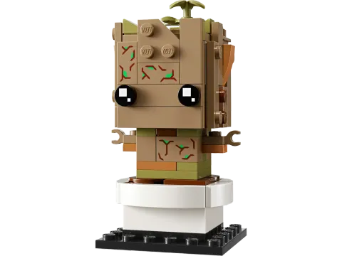 Конструктор LEGO BrickHeadz Marvel 40671 Грут в горшке