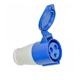 Розетка 223 переносная 2Р+РЕ 32А 220В IP44 TDM SQ0603-0015