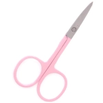 Ножницы маникюрные в пакете «Manicure set», классические, цвет розовый, 8,5см
