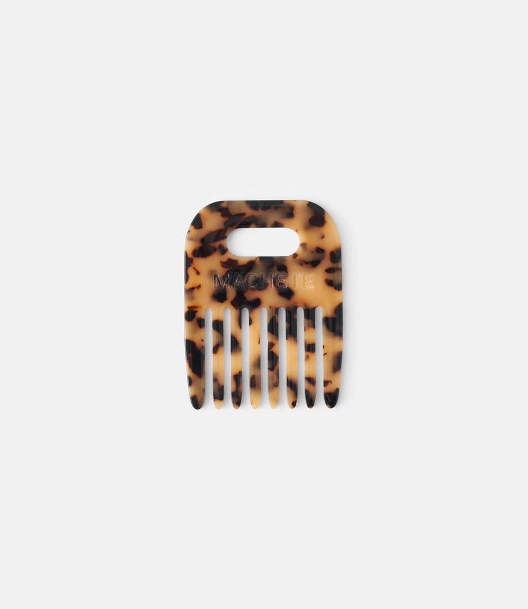 Machete No.4 Comb in Blonde Tortoise — расчёска из ацетата