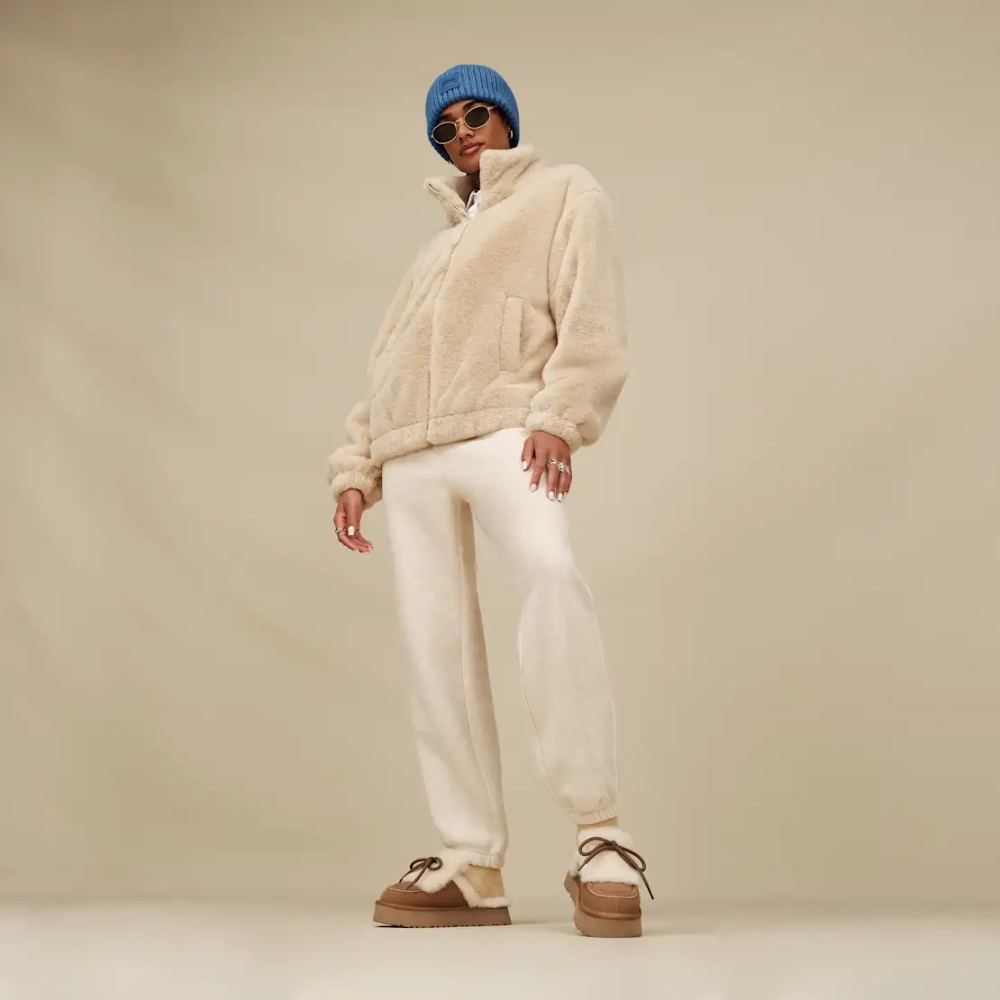UGG Куртка из искусственного меха Tash, бежевый